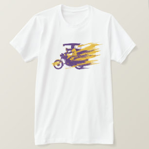 Camiseta Silueta Gráfica de Triciclo Filipino Orgullo Pinoy