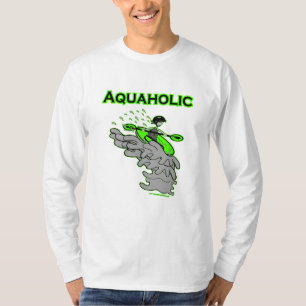 Camiseta Silueta Kayaking de Whitewater