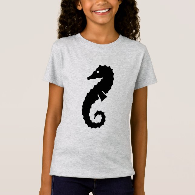 Camiseta silueta náutica SEAHORSE | (Anverso)