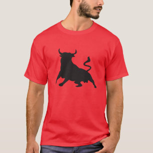 Camiseta Silueta que corre con los toros España