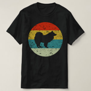 Camiseta Silueta retro vintage de los años 70