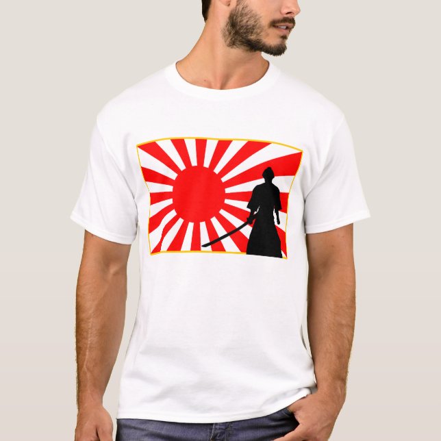 Camiseta Silueta Samurai. (Anverso)
