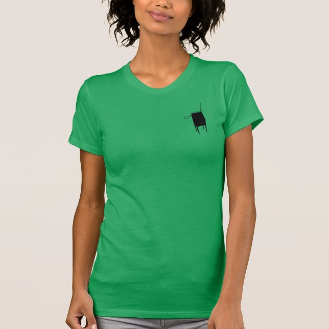Camiseta Silueta Theremin 30 RCA (Anverso)