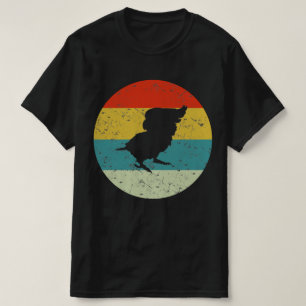Camiseta Silueta vintage retro COCKATOO 70