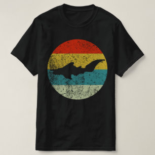 Camiseta silueta vintage retro de tiburón goblin años 70