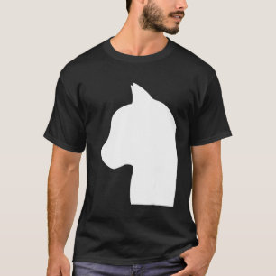 Camiseta Siluetas de cabezas de gato, Gatos, Gato, Miau, Ga