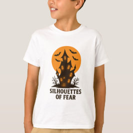 Camiseta Siluetas de miedo - Halloween en casa embrujada