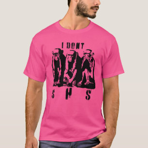 Camiseta Siluetas de niña de animales de la selva salvaje