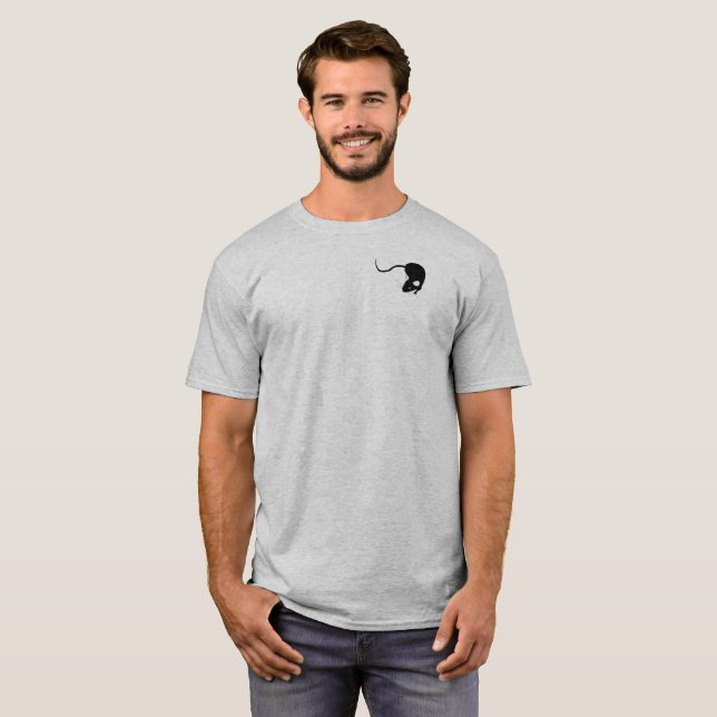 Camiseta Siluetas de ratón (Anverso completo)