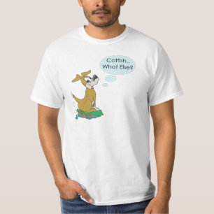 Camiseta Siluro divertido de la pesca del humor de la pesca