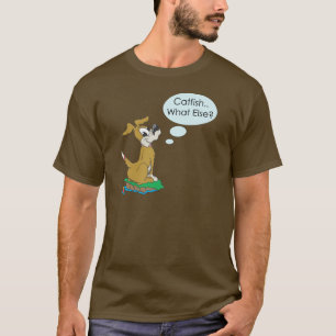 Camiseta Siluro divertido de la pesca del humor de la pesca