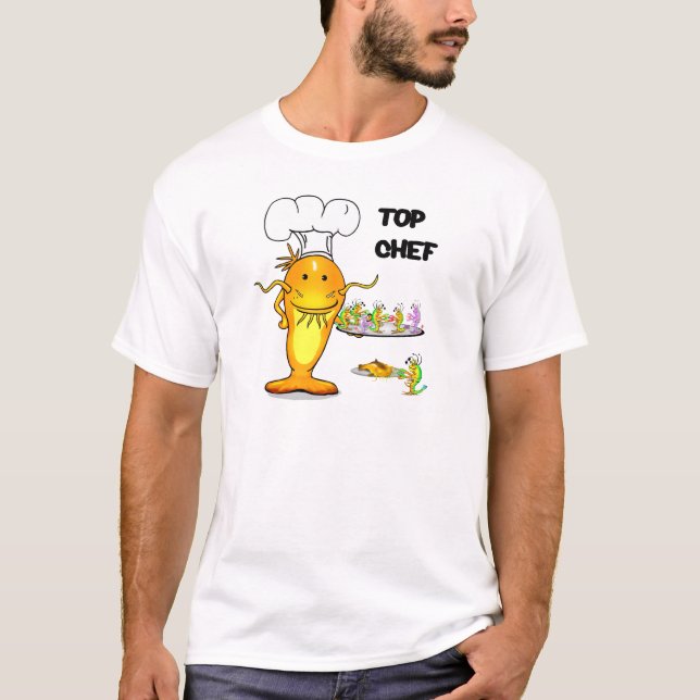 Camiseta Siluro superior del cocinero (Anverso)