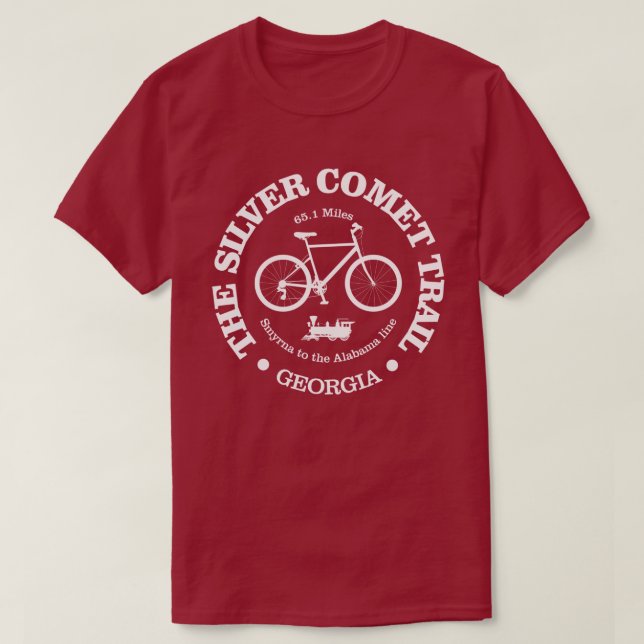 Camiseta Silver Comet Trail (cycling) (Diseño del anverso)
