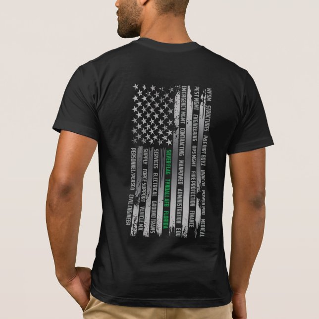 CAMISETA SILVER FLAG AFSC (Reverso)