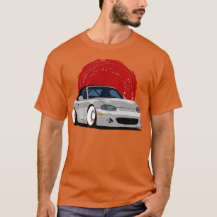 Camiseta Silver Mazda Miata NB