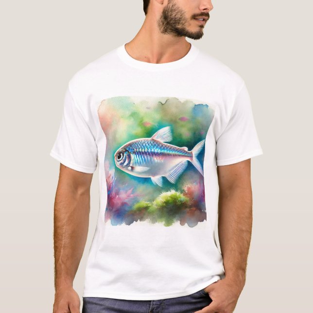 Camiseta Silver Tetra 120724AREF110 - Watercolor (Anverso)