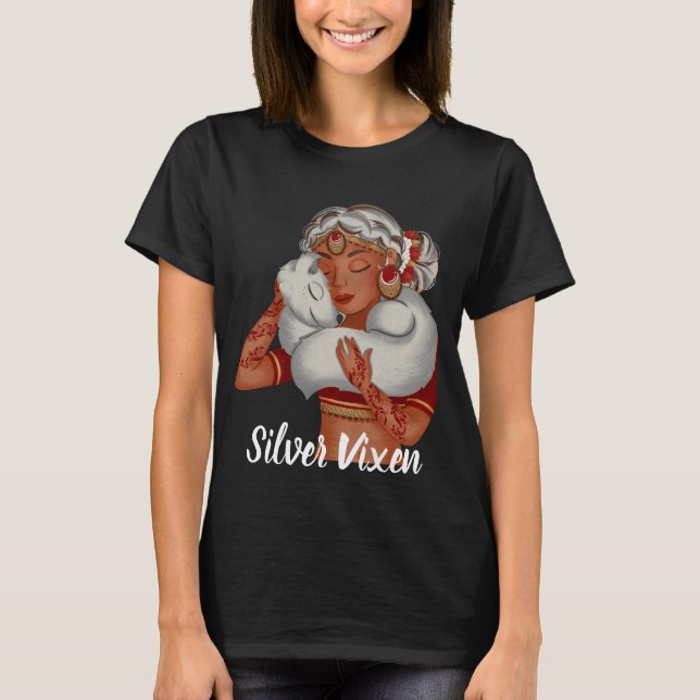 Camiseta Silver vixen (Anverso)