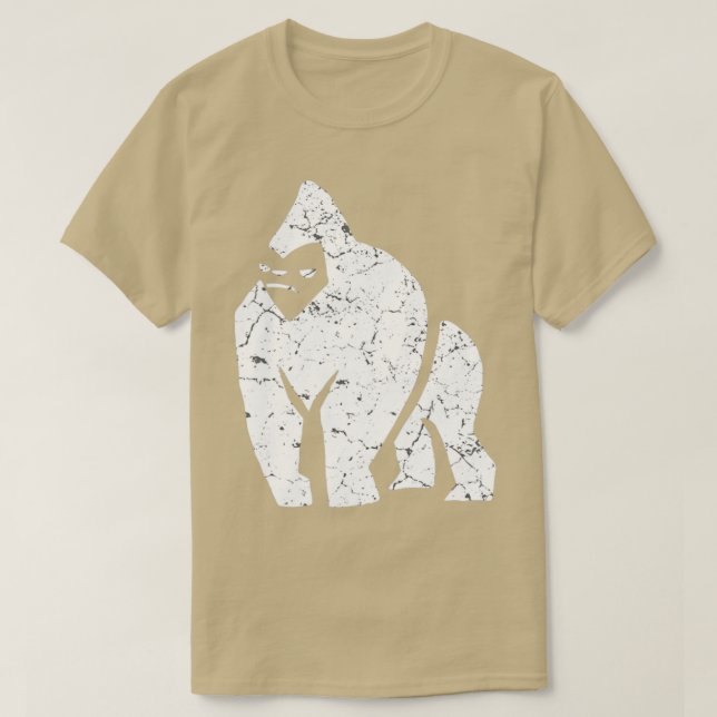 Camiseta Silverback Gorilla (Diseño del anverso)