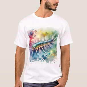 Camiseta Silverfish in Watercolor 300724AREF102 - Watercolo