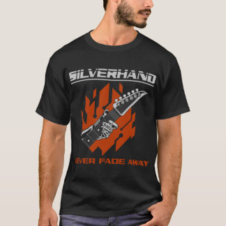 Camiseta Silverhand Nunca Desvanece Amigo Retro
