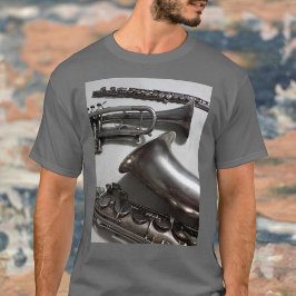 Camiseta Silvery Musical Instruments Photographic