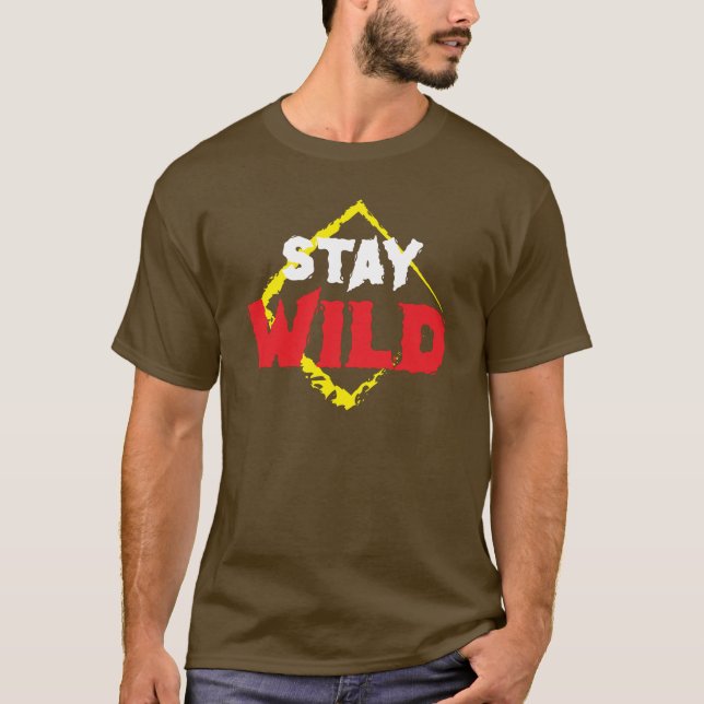 camiseta silvestre, até gráfico de aventura, natur (Anverso)