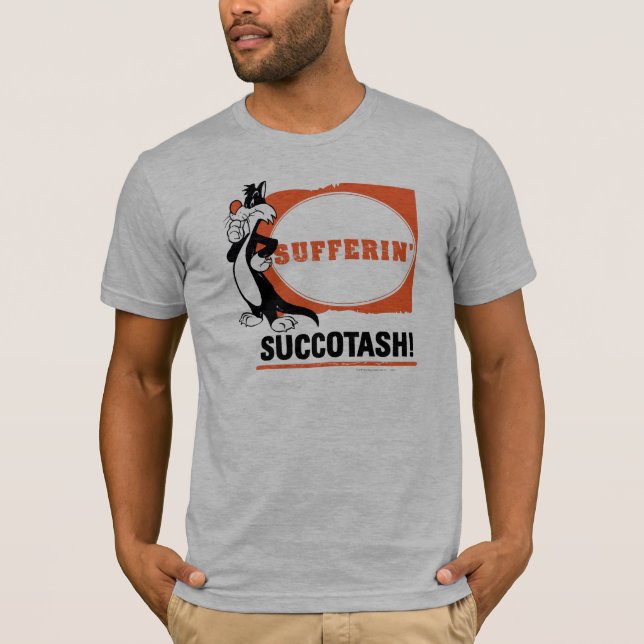 Camiseta ¡SÍLVESTRE™ ¡Sufriendo Succotash! (Anverso)