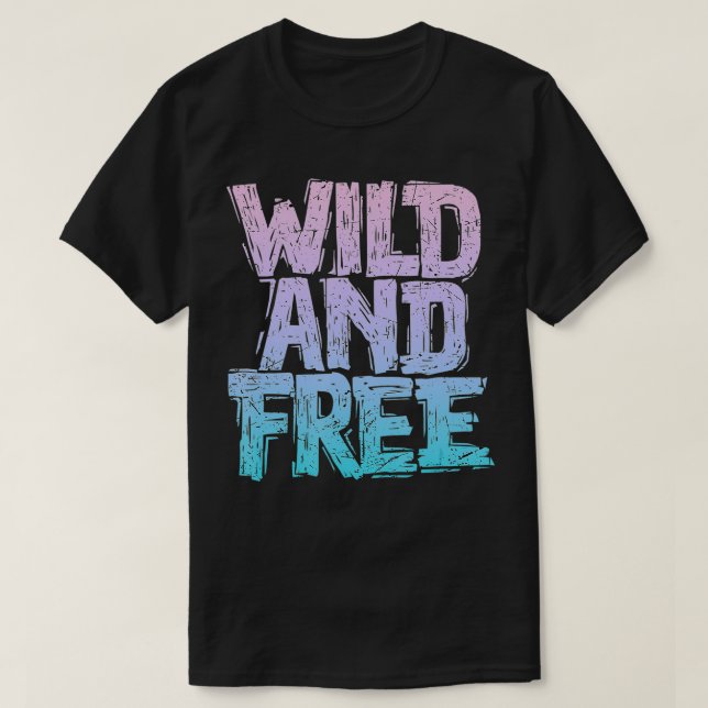 Camiseta Silvestre Y Libre (Diseño del anverso)