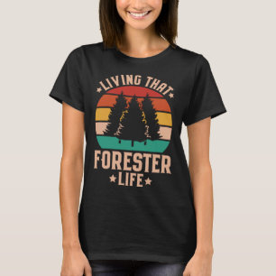 Camiseta Silvicultura Que Vive El Bosque