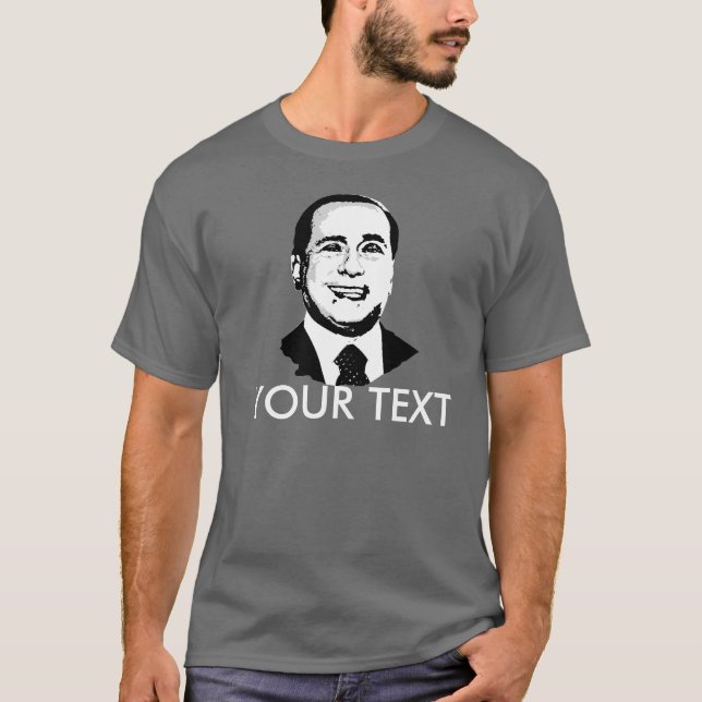 Camiseta Silvio Berlusconi (Anverso)