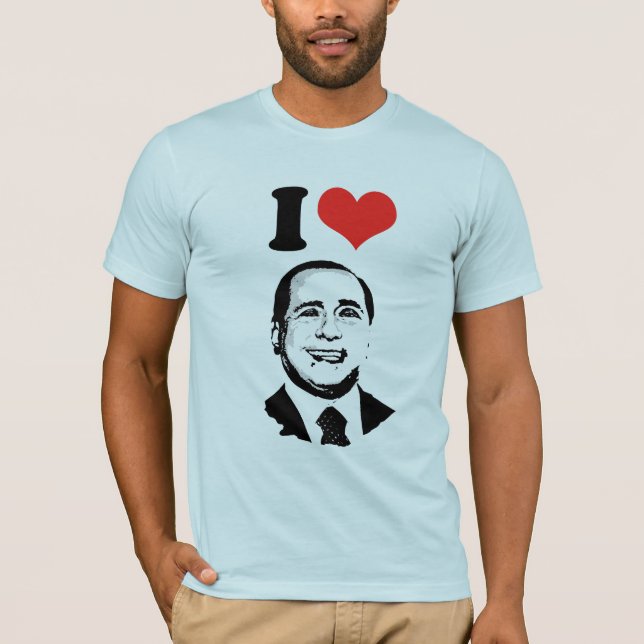 Camiseta Silvio Berlusconi (Anverso)