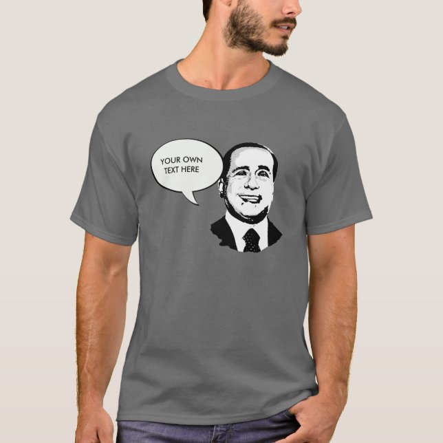 Camiseta Silvio Berlusconi (Anverso)