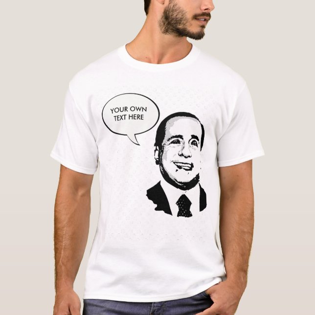 Camiseta Silvio Berlusconi (Anverso)