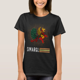 Camiseta Simargl Paganismo Perro Ascendencia Nórdica Nacion