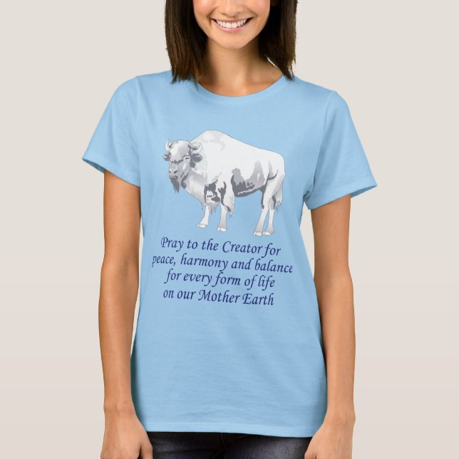 Camiseta Simbolismo nativo americano (Anverso)