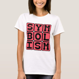 Camiseta Simbolismo, recurso artístico