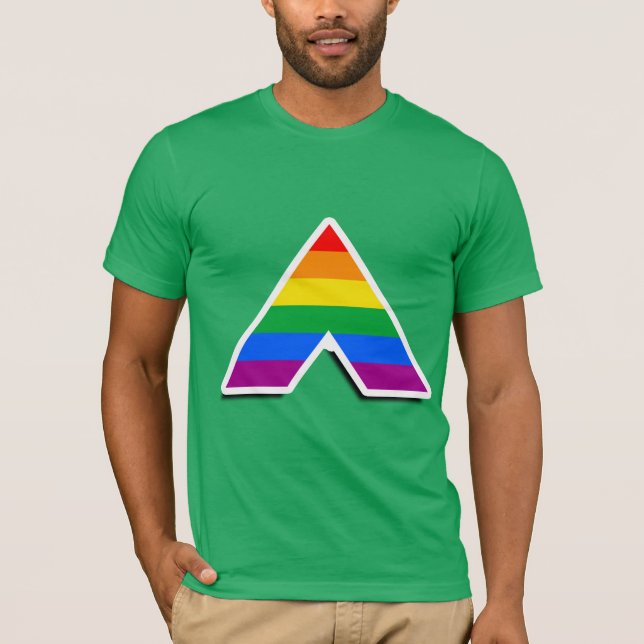 Camiseta SÍMBOLO 3D del ALIADO (Anverso)