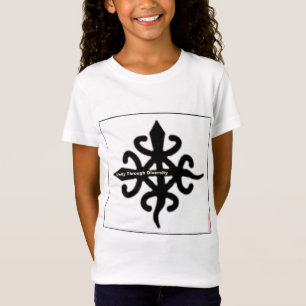 Camiseta Símbolo africano Adinkra: Unidad a través de la di