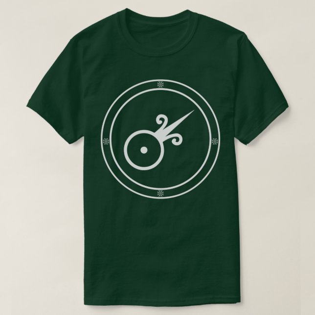 Camiseta Símbolo alquímico de oro de alquimia (Diseño del anverso)
