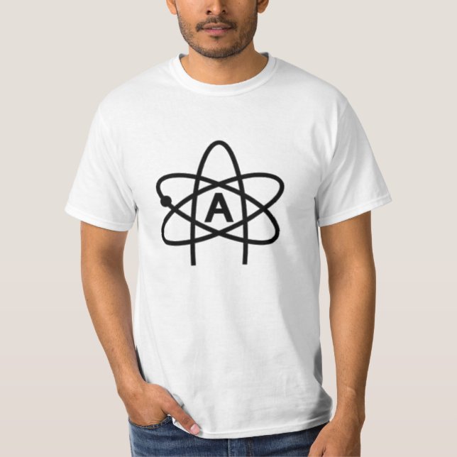 Camiseta Símbolo ateo (Anverso)