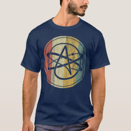 Camiseta Símbolo ateo ateísmo agnóstico Freethinker Funny