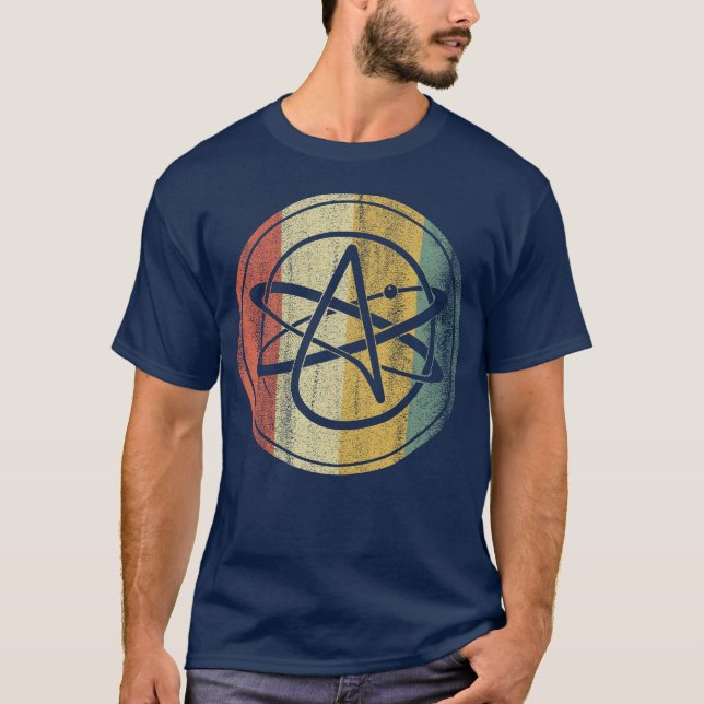 Camiseta Símbolo ateo ateísmo agnóstico Freethinker Funny (Anverso)
