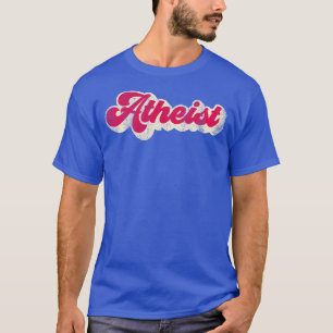 Camiseta Símbolo ateo ateísmo agnóstico Freethinker Funny