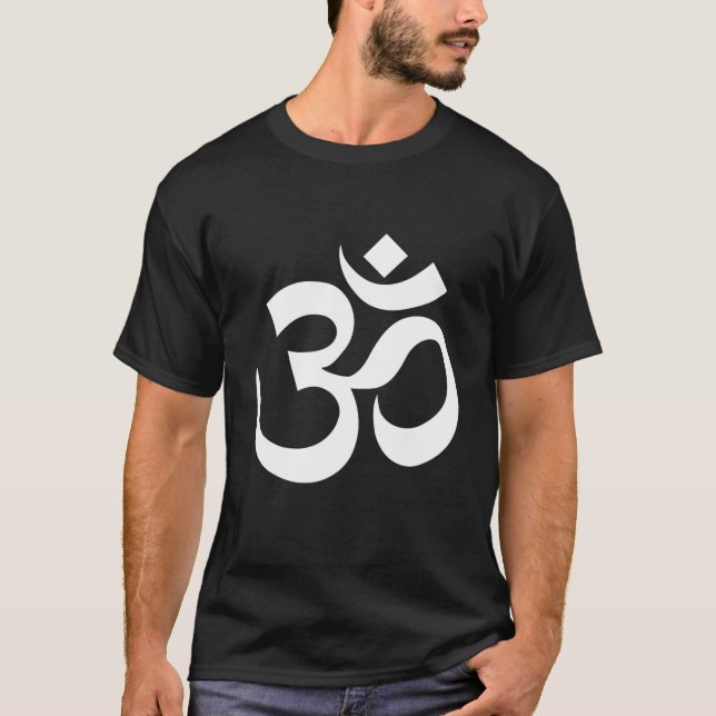 Camiseta Símbolo Aum Yoga Meditación Hombres Mujeres Profes (Anverso)