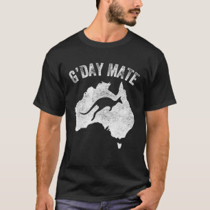 Camiseta Símbolo australiano canguro del Día G de Australia