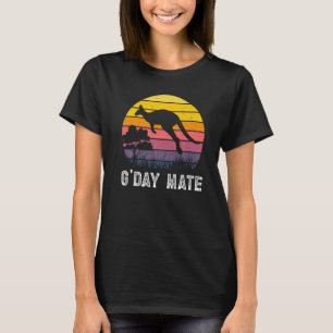 Camiseta Símbolo australiano del canguro "G'Day Mate" de Au