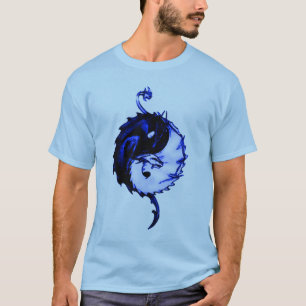 Camiseta Símbolo azul de la unidad del dragón