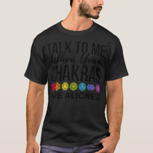 Camiseta Símbolo Chakra 7 Chakras meditación Yoga