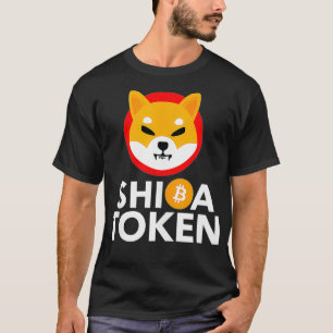 Camiseta Símbolo chiíba inu , moneda de la criptodivisa de