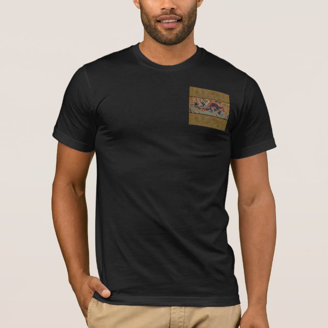 Camiseta Símbolo chino de dragón asiático antiguo (Anverso)